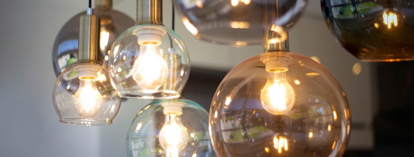 beautiful retro luxury decorative lights in a modern home